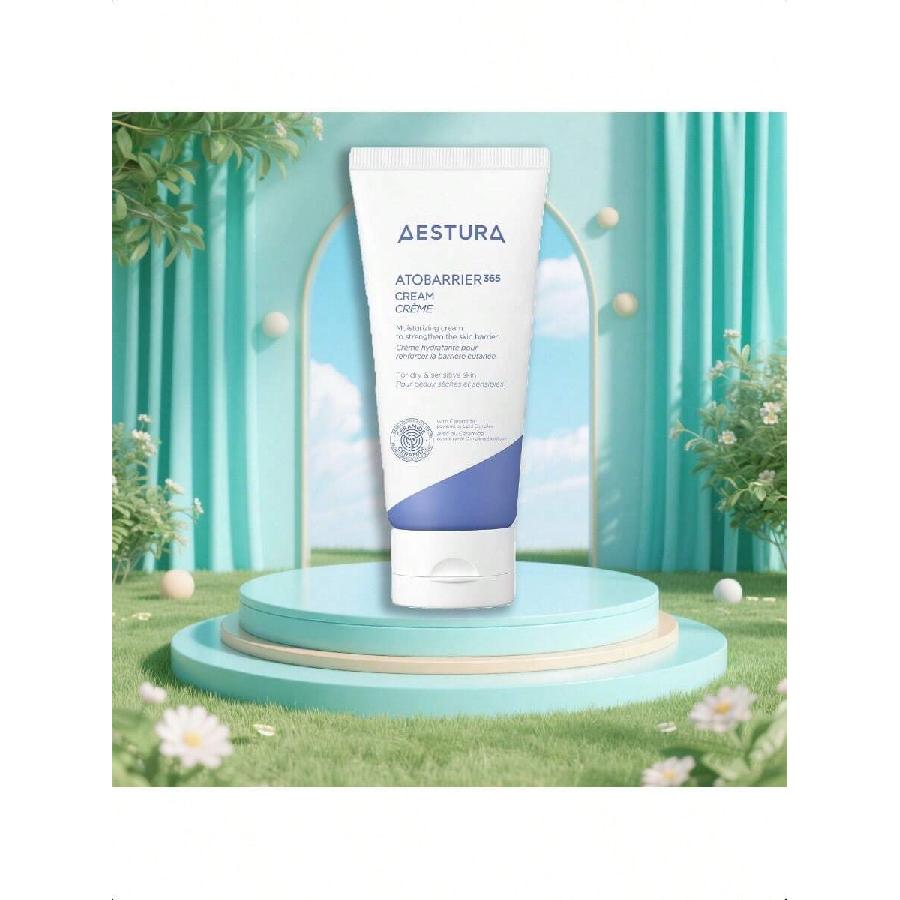 AESTURA ATOBARRIER365 Creme Mit Ceramiden 80 ML, Koreanische Feuchtigkeitscreme Zur Reparatur Der Hautbarriere | Lang Anhaltende Feuchtigkeit, Ceramid-Kapseln