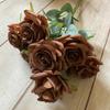 Bouquet Artificial Rose For Photography Prop And Home Wedding Gift Decoration