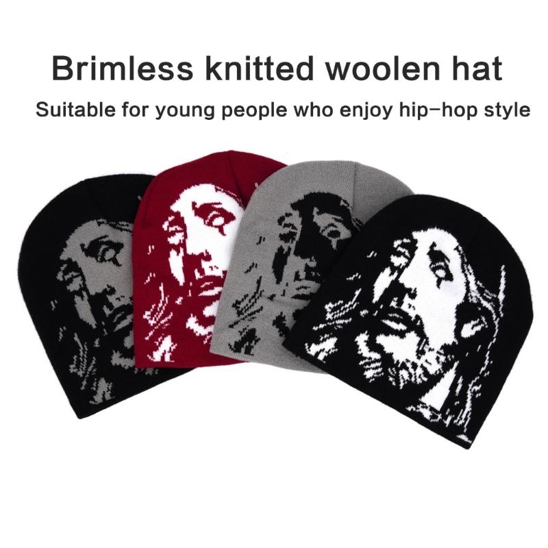 Sports Hat Unisex Winter Hat Outdoor Teens Streetwear Skull Caps for Ski Cycling