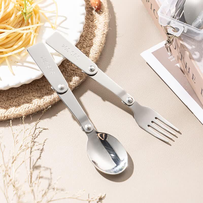 Guangyi Portable 304 Stainless Steel Cutlery Set
