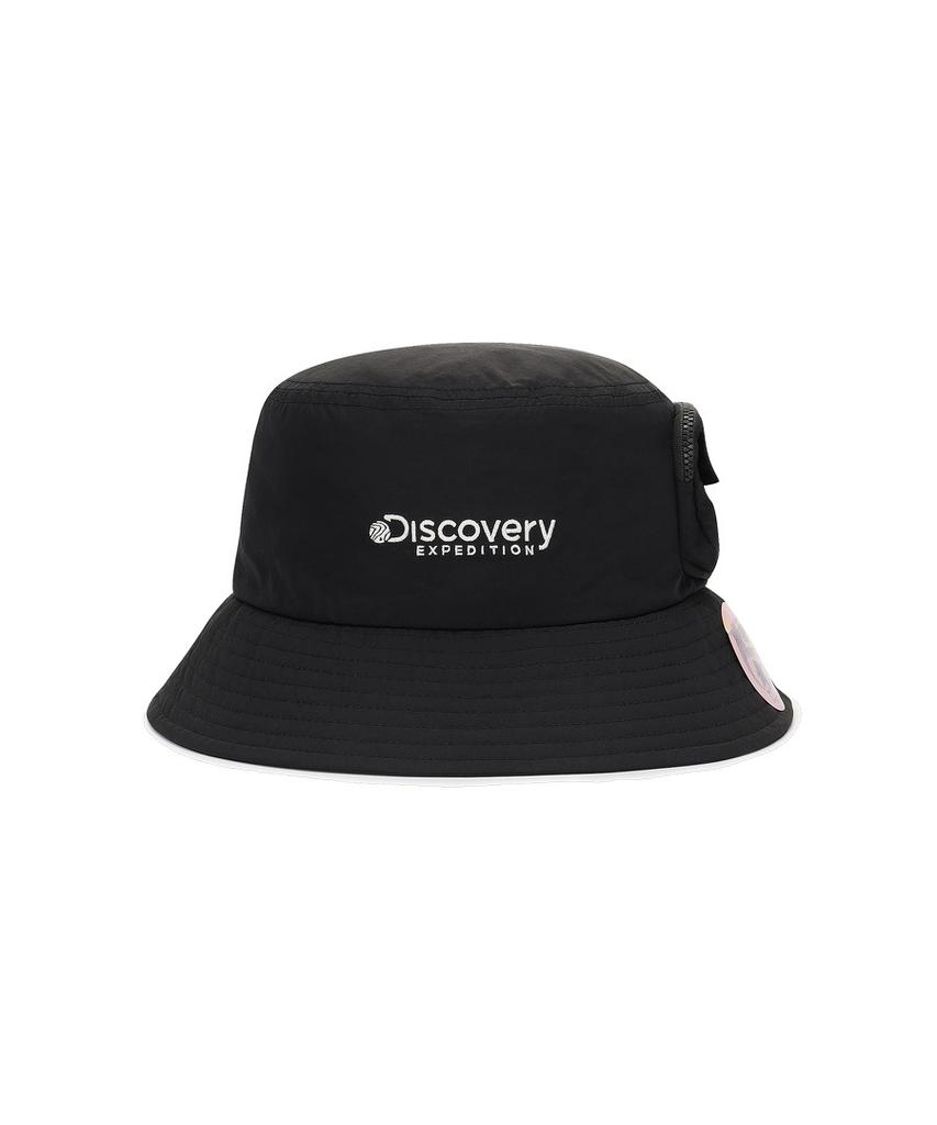 DISCOVERY EXPEDITION Cargo Pocket Bucket Hat (Black)