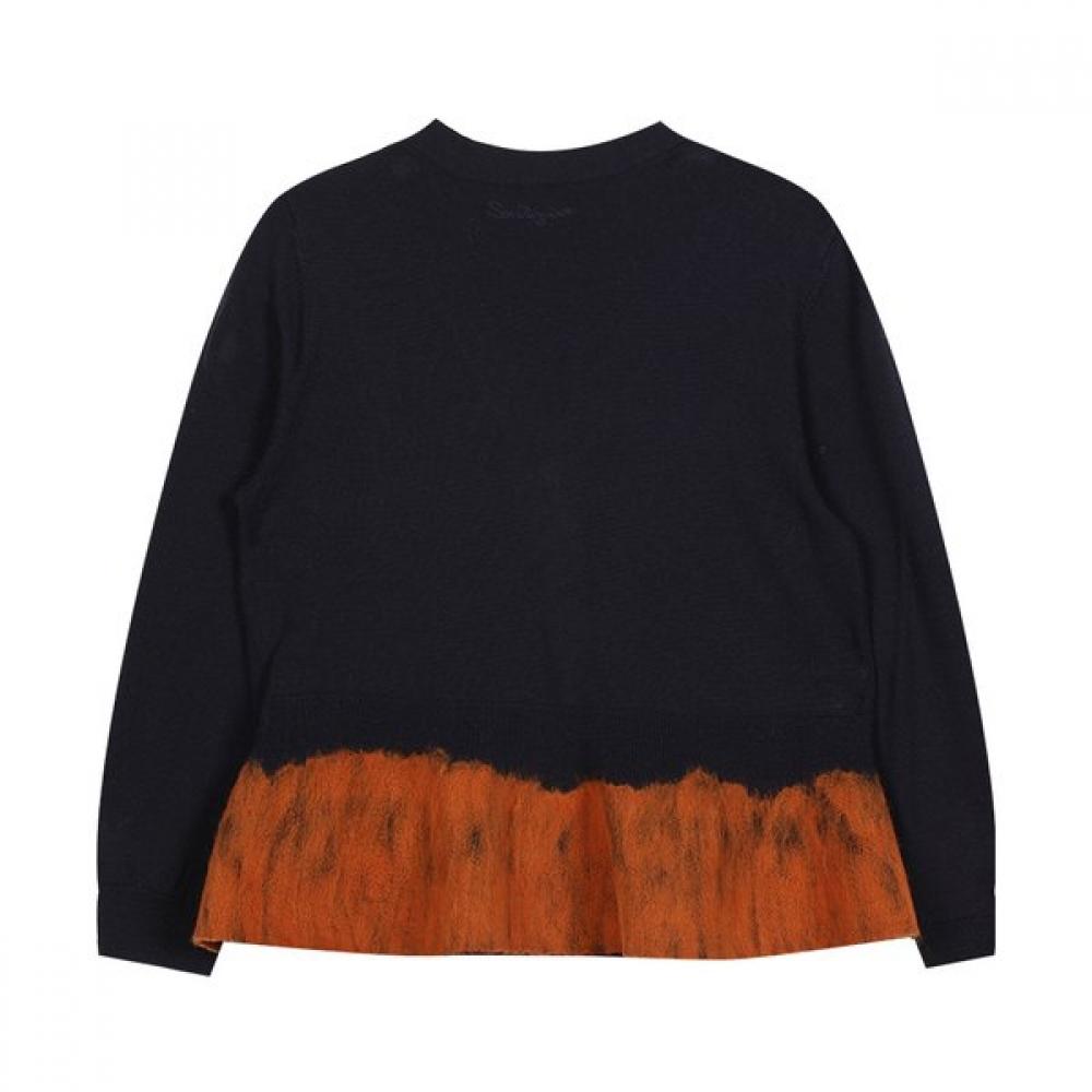 Son Jung Wan Color Block V Neck Cardigan Zkn616104