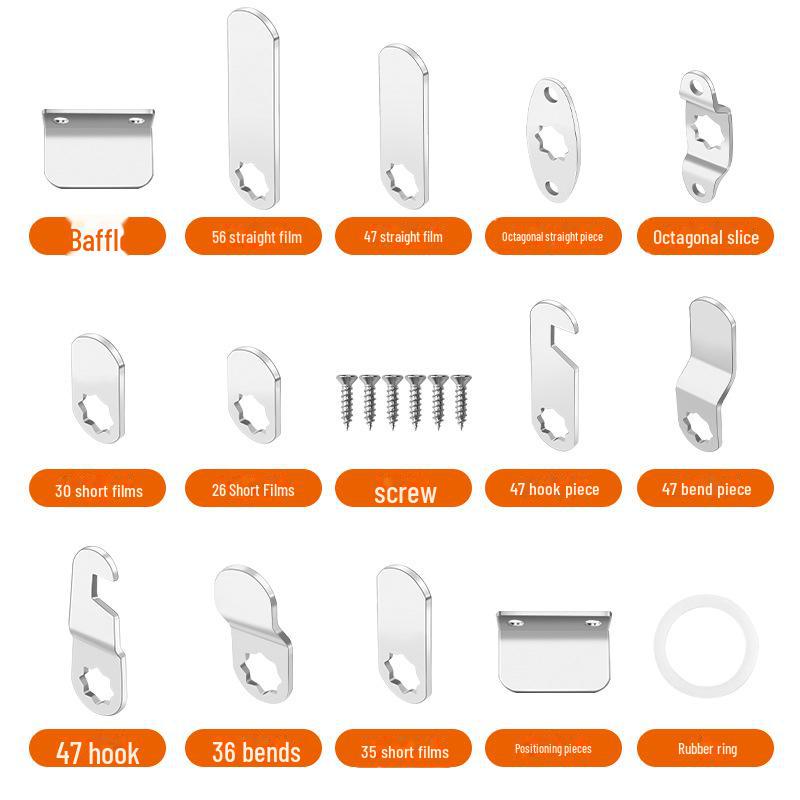 Přeshraniční Zahraniční Obchod Poštovní Schránka Zásuvkový Zámek Sada s Jazýčkovým Zámkem, Přepážkou a Hákovým Kusem - Samostatně Baleno