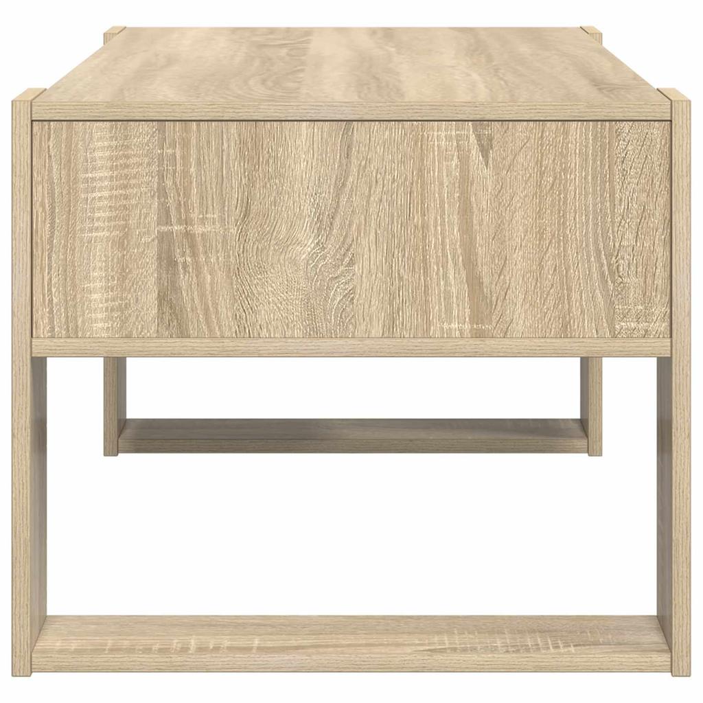 Coffee Table Sonoma Oak 92 X 53 X 45 Cm Engineered Wood
