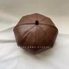Women's Versatile Leather Beret Hat