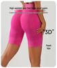 Frosted Seamless Yoga Pants: Women's Quick-Dry Butt-Lifting Sports Shorts & Three-Quarter Pilates Pants