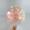 10pcs Fluorescent Latex Balloons Luminous Glowing Love Balloons for Wedding Birthday Party Decorations, Birthday Balloons