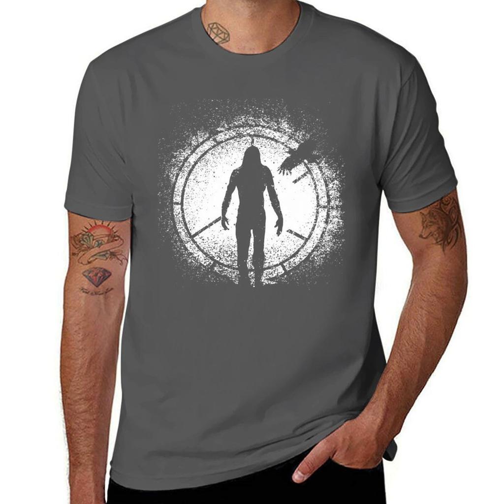 Crow Brandon Lee The Rain TShirt Work Duty Casual TShirt