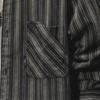 Spring and Autumn Men's American Style Retro Striped Shirt