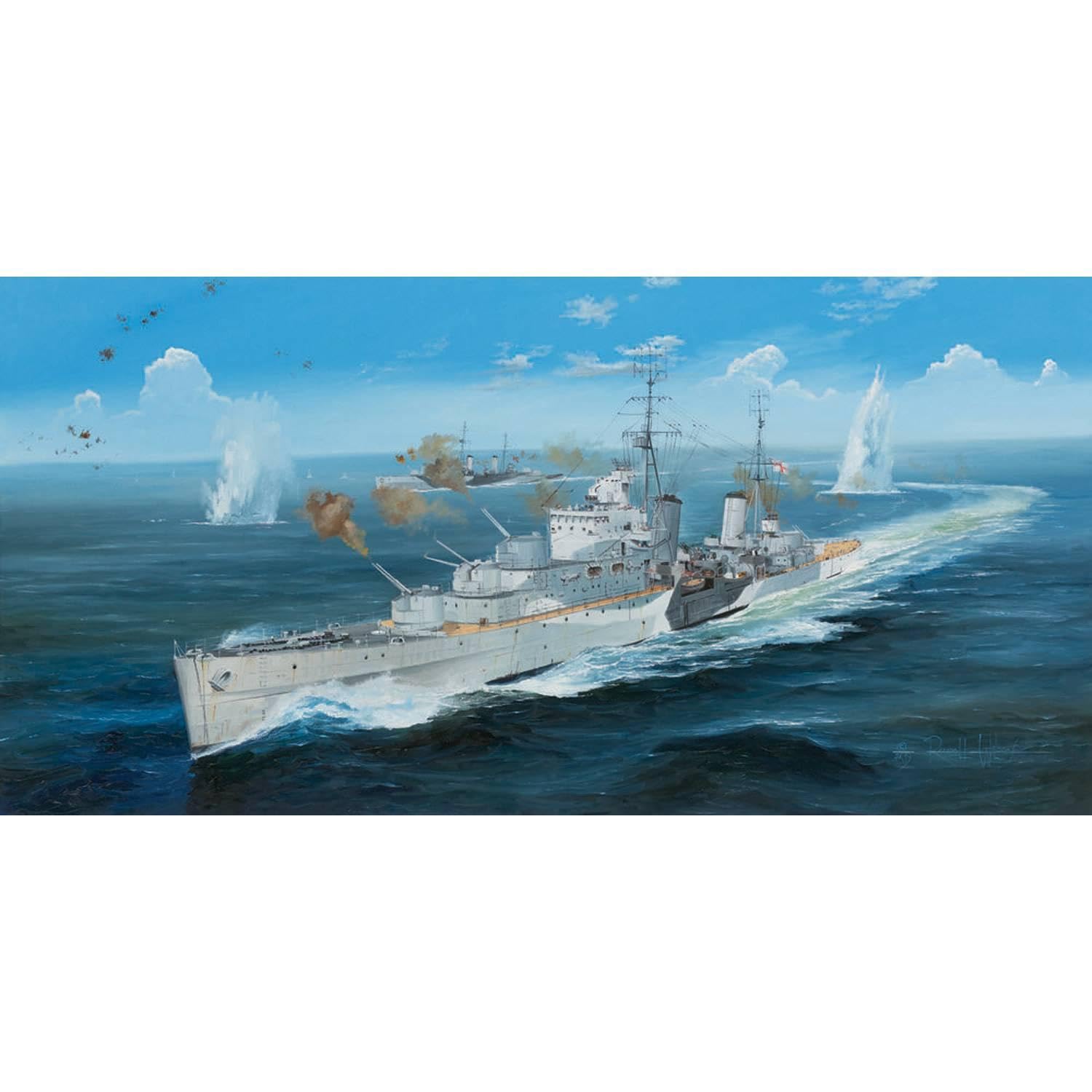 

Trumpeter 1/350 British Light Cruiser HMS Argonaut Plastic Model 05367 (Ship)