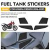 Durable Silicone Tank Pad Anti-Scratch Grip Sticker for HONDA CB500X 2016-2023 Motorcycle Fuel Tank Protection Sticker