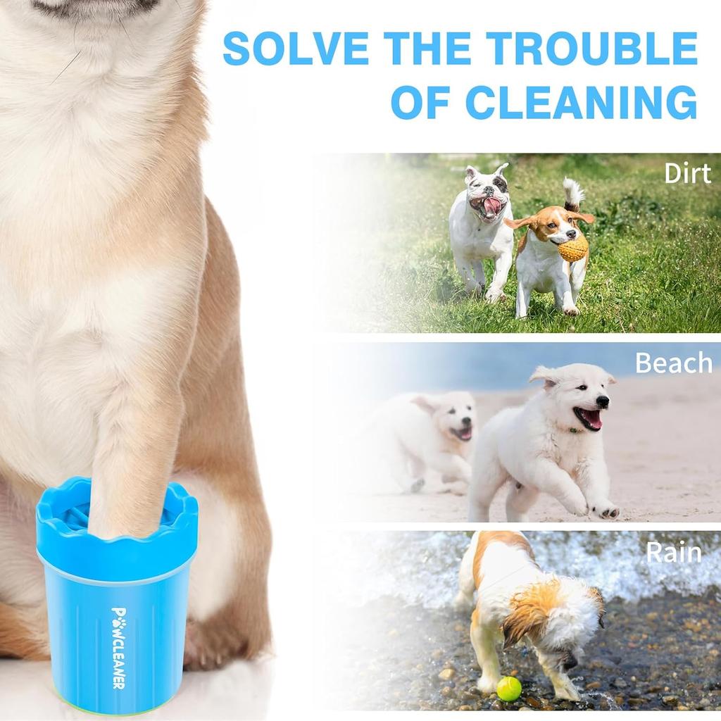 Dog Paw Cleaner, Washer, Pet Foot Cleaner for Small Medium Large Breed Dogs/Cats