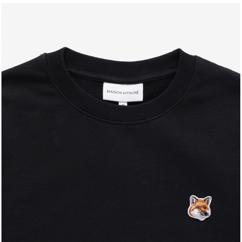 MaiSon KitSune Lw00302km0001 P199 Fox Head Patch Women S SweatShirt