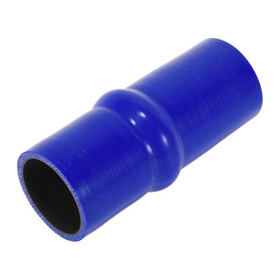 X AUTOHAUX 1 pz 51mm/2,01" 152mm/5,98" Lunghezza Nero Blu Auto Tubo in Silicone Tubo a Gobba Tubo Universale