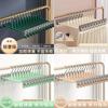 Stainless Steel Pants Hangers With Nonslip Clips For Home Storage And Laundry Organization
