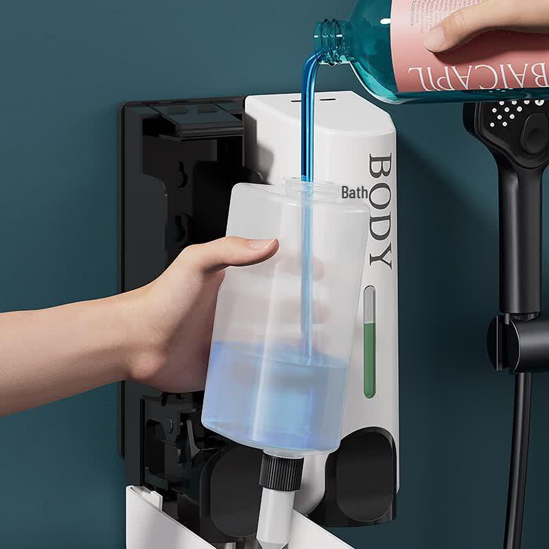 OLOEY Wall-Mounted Double Soap Dispenser