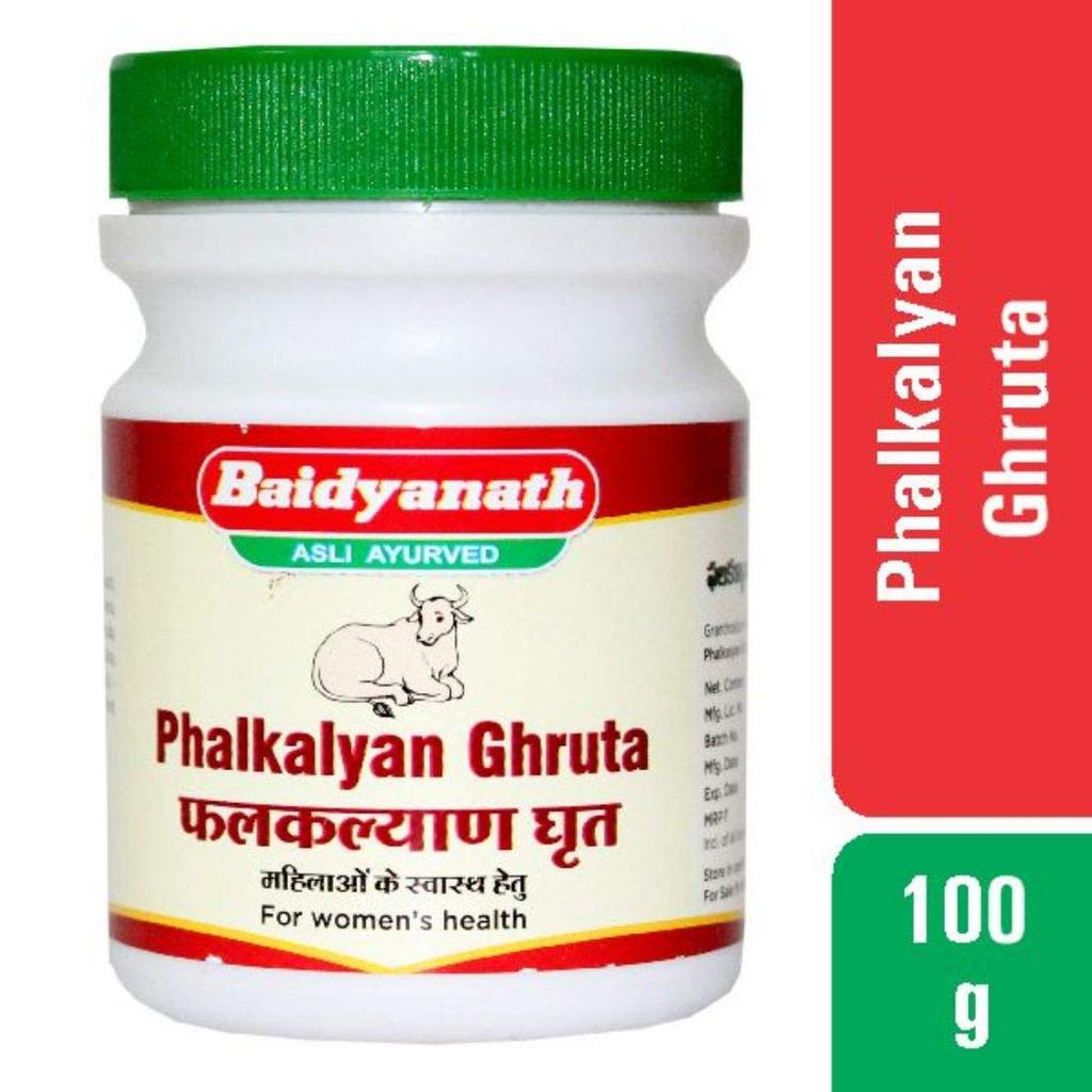 Baidyanath Phalkalyan Ghrita 100 gm Pack Of 1 Ayurvedic Herbal Ghee For Pregnancy Nutrition