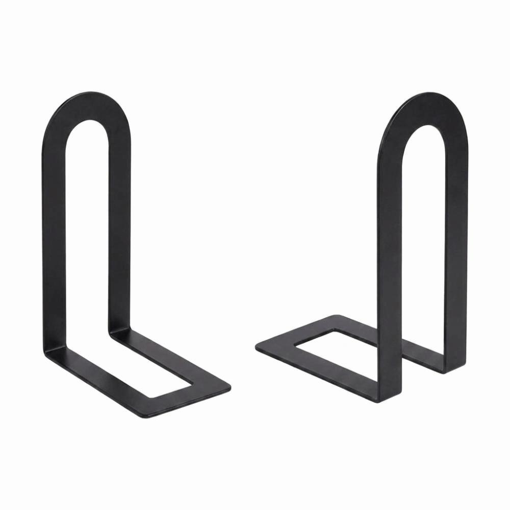 2PCS L-Shaped Desk Bookends Thickened Book Stand INS Book Shelf  Book