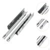 2 Pieces Drawer Slides under Mount Glide Hide Drawers Track for Bath