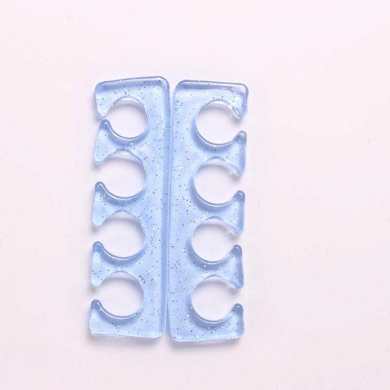 Weiche wiederverwendbare Silikon-Zehentrenner für Nagelkunst