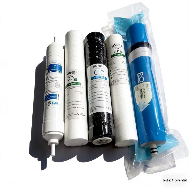 HOJN 5-Stage Commercial Water Purifier Filter Cartridge 5-Stage Purification