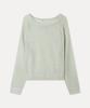 MIXXO [Essential] Linen See-Through Long Sleeve Knit_Miwkag520T