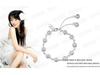 Weihua Silver-Plated Korean Crystal Bracelet for Women