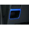 For Honda CRV CR-V 2017- Blue Titanium Console Storage Box Frame Trim 1Pcs