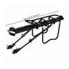 Bike Luggage Rack with Quick Release Sturdy for Commuters