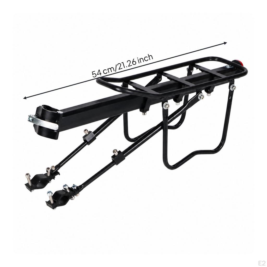 Bike Luggage Rack with Quick Release Sturdy for Commuters