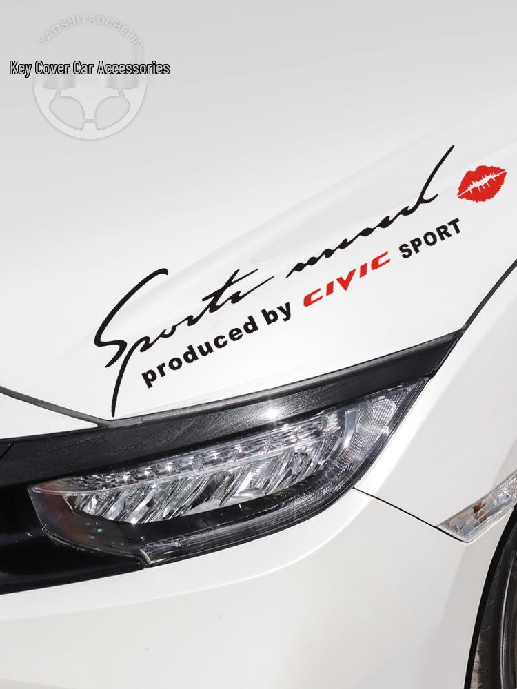 Honda Civic CRV Fit Accord Scheinwerfer-Augenlid & Motorhauben-Deko-Aufkleber für die Auto-Individualisierung