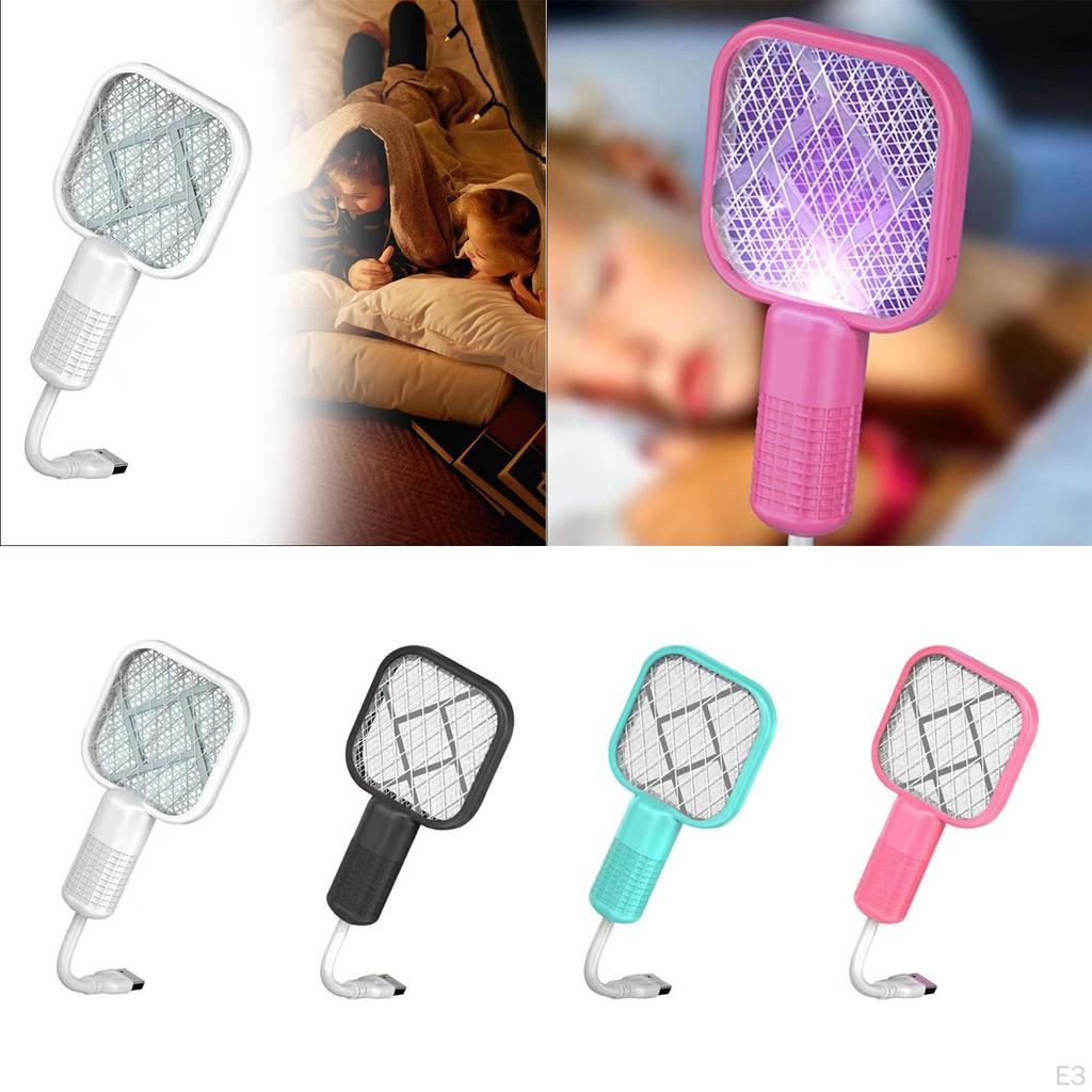 Mini Fly Zapper Racket Electric Killer for Camping Bedroom Trips