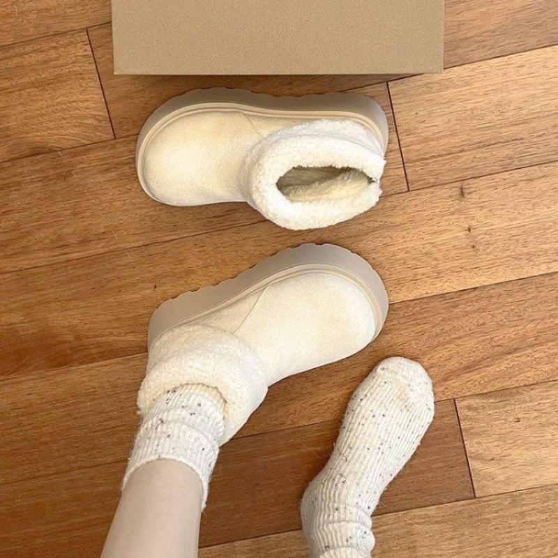 

Теплые ботинки Мартин зима новые флисовые утолщенные на высокой подошве зимние ботинки женские на толстой подошве 40