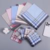 Retro Cotton Handkerchief for Men - Soft, Old-Fashioned, Sweat-Absorbent, Ideal for Middle-aged and Elderly