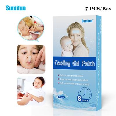 Confezione da 7 fogli/scatola Patch antifebbre per bambini Patch di raffreddamento rapido Patch per assistenza sanitaria