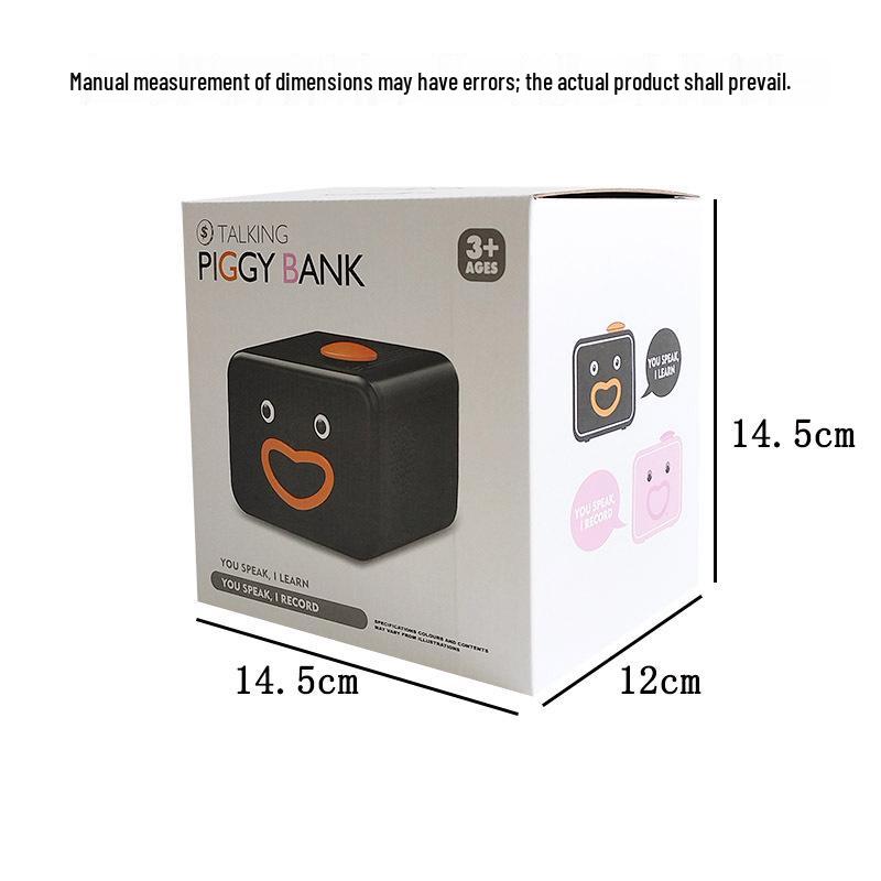 Creative Funny Face Money Box with Voice Learning & Blinking Features