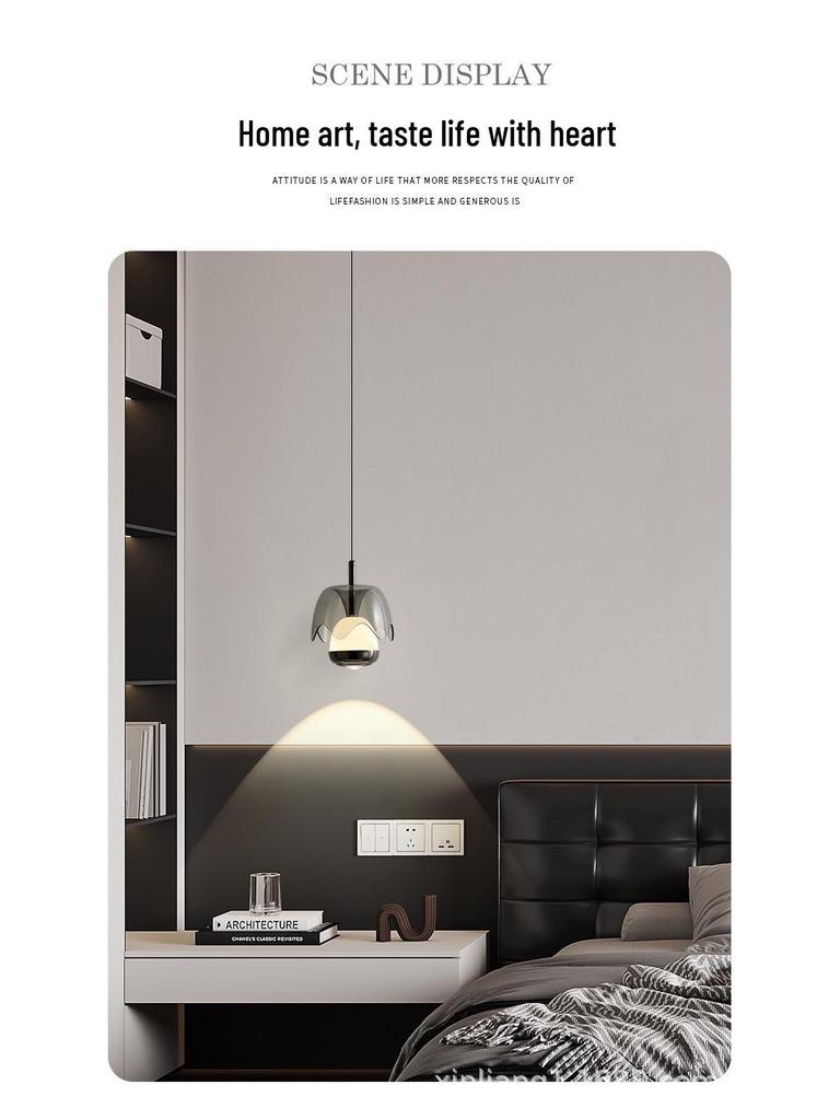 Moderne verstellbare Pendelleuchte für Schlafzimmer oder Bar