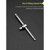 1/2 Sliding Rod Extension Wrench with Sleeve and Short Connecting Rod