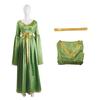 Cosplay Star Wars Leia cos suit Princess Leia green dress suit movie character stage suit C suit