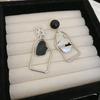 Pleated Asymmetric Earrings