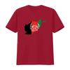 Afghanistan Flagge Karte Design T-Shirt Für Kabul Mazar Kandahar Druck Vintage Stilvoll Mode Homme Grafik
