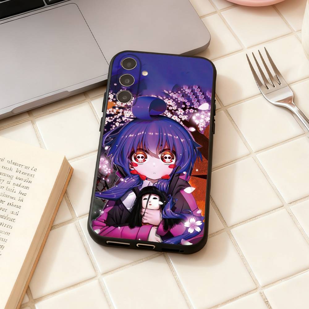 Anime D-Dark G-Gathering phone Case For Samsung Galaxy A73,A72,A71,A70,A53,A52,A51,Others Soft Black Shell