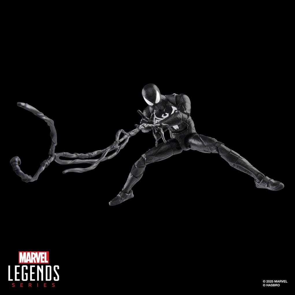 Hasbro MARVEL Marvel Legends Series Gamerverse Peter Parker Black 2 Video Game Recreated Collectible 15 Cm Action Figure G0834 Authentic Suit,