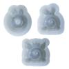Resuable Silicone Mould Baking Tools Adorable Chocolate Moulds Doughnuts Casting Mold Mini Bread Biscuit Cake Molds