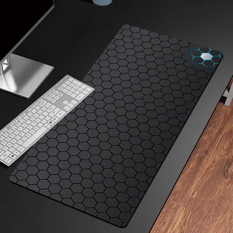Hexagon Mousepad Computer New Mousepads Keyboard Pad Mouse Mat Esport Gamer Office Carpet Table Mat Desktop Rubber Mouse Pad 1Pc
