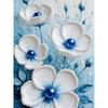 Pearl Painting Kit Flower Theme Frameless Handicraft DIY Bedroom Decoration Living Room Wall Art Room Decoration Art Craft Decoration