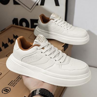 Men's Shoes Summer Breathable 2025 New Men's Korean Version Versatile Little White Shoes Men's Casual Board Shoes Spring Trendy Shoes