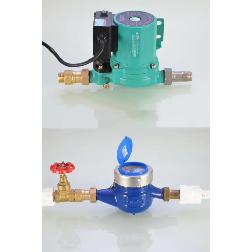 1/2" 3/4" 1" BSP Pneumatic Check Valve Connector DN15/20/25 Hose Tube Air Gas One Way Valve Water Meter/Pump Brass Pipe Fitting