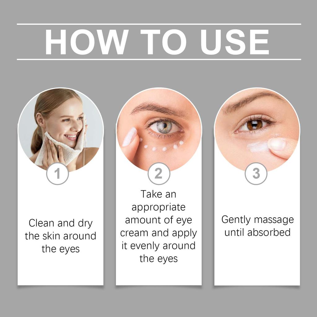 West&Month Firming Eye Cream Hydrating & Moisturizing Firms the Eye Area Reduces Fine Lines Massage Treatment For Eye Area Use 30g