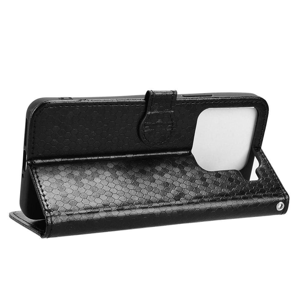 For Xiaomi 15 Wallet Case Dot Pattern Imprint PU Leather Phone Cover